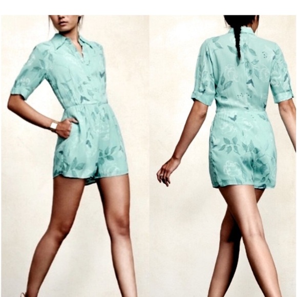 Reformation WOMENS size 0 Blue rompers Chic and Versatile - Picture 9 of 15